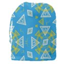 Abstract pattern geometric backgrounds   Drawstring Pouch (3XL) View2