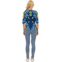 Abstract pattern geometric backgrounds   Lightweight Drawstring Hooded Top View4