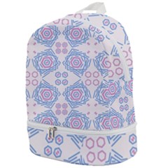 Abstract Pattern Geometric Backgrounds   Zip Bottom Backpack by Eskimos