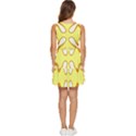 Abstract pattern geometric backgrounds   Tiered Sleeveless Mini Dress View4