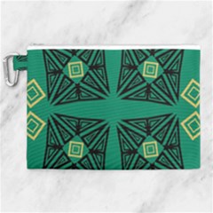 Abstract Pattern Geometric Backgrounds   Canvas Cosmetic Bag (xl) by Eskimos