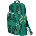 Abstract pattern geometric backgrounds   Double Compartment Backpack View1