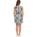 Abstract pattern geometric backgrounds   Tiered Sleeveless Mini Dress View4