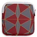 Abstract pattern geometric backgrounds   Mini Square Pouch View2
