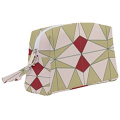 Abstract Pattern Geometric Backgrounds   Wristlet Pouch Bag (large) by Eskimos