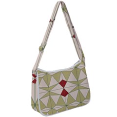 Abstract Pattern Geometric Backgrounds   Zip Up Shoulder Bag by Eskimos