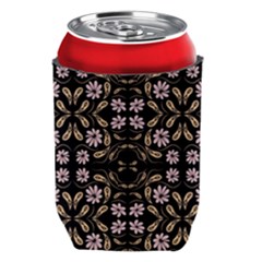Folk Flowers Print Floral Pattern Ethnic Art Can Holder by Eskimos