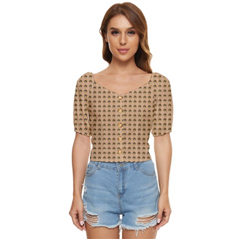 Olimedbege Button Up Blouse by violetheavensky