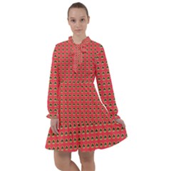 Olimedsalmn All Frills Chiffon Dress by violetheavensky