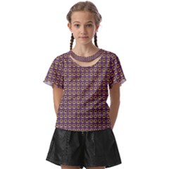 Olimedpurp Kids  Front Cut Tee by violetheavensky
