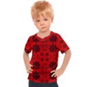 Abstract pattern geometric backgrounds   Kids  Sports Tee View1