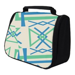 Abstract Pattern Geometric Backgrounds   Full Print Travel Pouch (small) by Eskimos