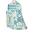 Abstract pattern geometric backgrounds   Double Compartment Backpack View1