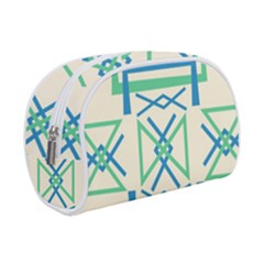 Abstract Pattern Geometric Backgrounds   Make Up Case (small) by Eskimos