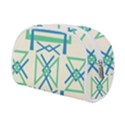 Abstract pattern geometric backgrounds   Make Up Case (Small) View2
