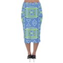 Abstract pattern geometric backgrounds   Velvet Midi Pencil Skirt View2