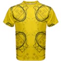Abstract pattern geometric backgrounds   Men s Cotton Tee View1