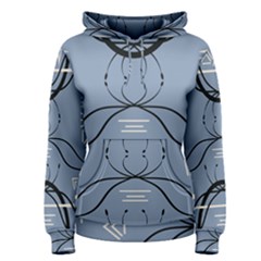 Abstract Pattern Geometric Backgrounds   Women s Pullover Hoodie by Eskimos