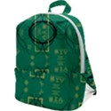 Abstract pattern geometric backgrounds   Zip Up Backpack View1