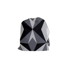 Abstract Pattern Geometric Backgrounds   Drawstring Pouch (small) by Eskimos