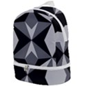 Abstract pattern geometric backgrounds   Zip Bottom Backpack View1