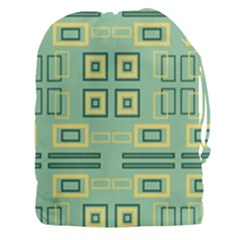 Abstract Pattern Geometric Backgrounds   Drawstring Pouch (3xl) by Eskimos