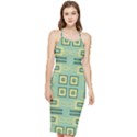 Abstract pattern geometric backgrounds   Bodycon Cross Back Summer Dress View1