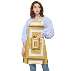 Abstract Pattern Geometric Backgrounds   Pocket Apron by Eskimos