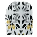 Folk flowers print Floral pattern Ethnic art Drawstring Pouch (3XL) View2