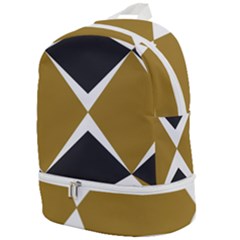 Abstract Pattern Geometric Backgrounds   Zip Bottom Backpack by Eskimos