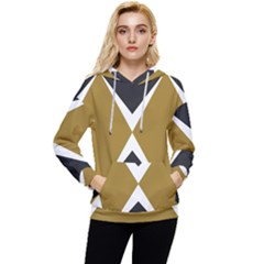 Abstract Pattern Geometric Backgrounds   Women s Lightweight Drawstring Hoodie by Eskimos