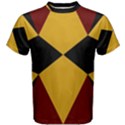 Abstract pattern geometric backgrounds   Men s Cotton Tee View1