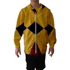 Abstract Pattern Geometric Backgrounds   Kids  Hooded Windbreaker by Eskimos