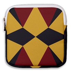 Abstract Pattern Geometric Backgrounds   Mini Square Pouch by Eskimos