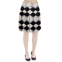 Abstract Pattern Geometric Backgrounds   Pleated Skirt by Eskimos