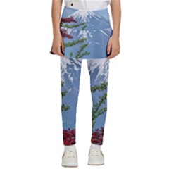 Mountain-mount-landscape-japanese Kids  Skirted Pants by Sudhe