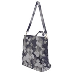 Gray Circles Of Light Crossbody Backpack by DimitriosArt