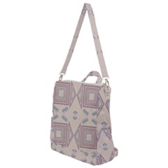 Abstract Pattern Geometric Backgrounds   Crossbody Backpack by Eskimos