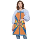 Abstract pattern geometric backgrounds   Pocket Apron View1