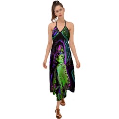 Effects Infestation Ii Halter Tie Back Dress  by MRNStudios