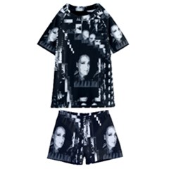 Mrn Echo Kids  Swim Tee And Shorts Set by MRNStudios