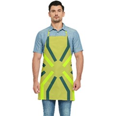 Abstract Pattern Geometric Backgrounds   Kitchen Apron by Eskimos