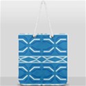 Abstract pattern geometric backgrounds   Full Print Rope Handle Tote (Large) View1