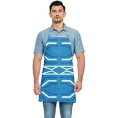 Abstract Pattern Geometric Backgrounds   Kitchen Apron by Eskimos