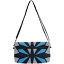 Abstract pattern geometric backgrounds   Removable Strap Clutch Bag View2