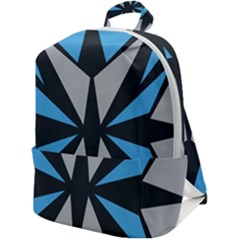 Abstract Pattern Geometric Backgrounds   Zip Up Backpack by Eskimos