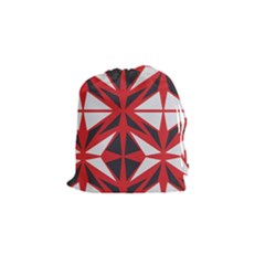 Abstract Pattern Geometric Backgrounds   Drawstring Pouch (small) by Eskimos