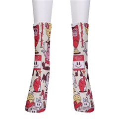 Retro Food Crew Socks by Sparkle