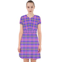 Tartan Purple Adorable In Chiffon Dress by tartantotartanspink