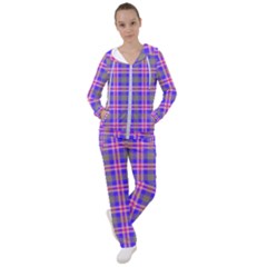 Tartan Purple Women s Tracksuit by tartantotartanspink